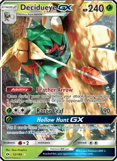Decidueye GX, Sun & Moon 12/149