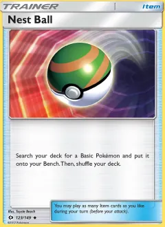 Nest Ball, Sun & Moon 123/149