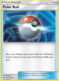 Poké Ball, Sun & Moon 125/149