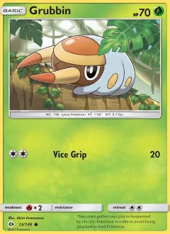 Grubbin, Sun & Moon 13/149