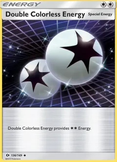 Double Colorless Energy, Sun & Moon 136/149