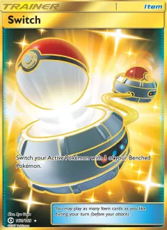 Switch, Sun & Moon 160/149