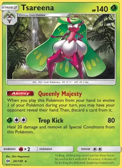Tsareena, Sun & Moon 20/149