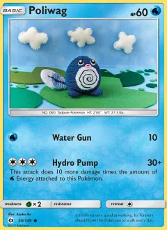 Poliwag, Sun & Moon 30/149