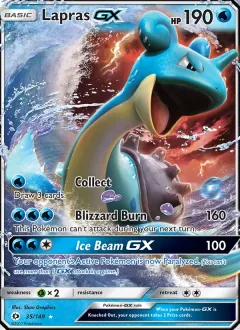 Lapras GX, Sun & Moon 35/149