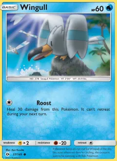 Wingull, Sun & Moon 37/149