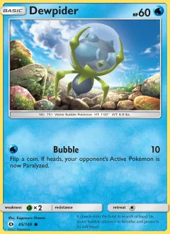 Dewpider, Sun & Moon 45/149
