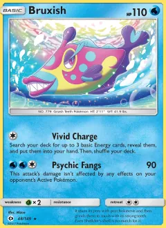 Bruxish, Sun & Moon 48/149