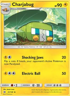 Charjabug, Sun & Moon 51/149