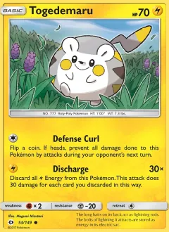 Togedemaru, Sun & Moon 53/149
