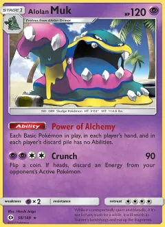Alolan Muk, Sun & Moon 58/149
