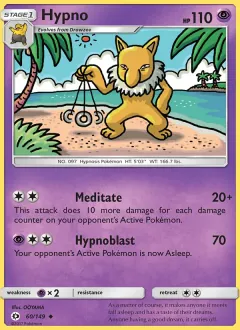 Hypno, Sun & Moon 60/149