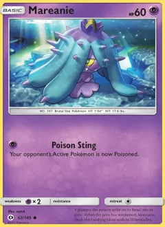 Mareanie, Sun & Moon 62/149