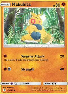 Makuhita, Sun & Moon 67/149