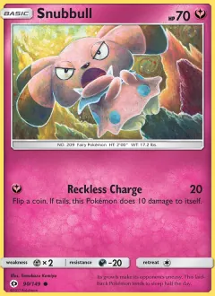 Snubbull, Sun & Moon 90/149