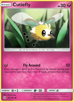 Cutiefly, Sun & Moon 92/149