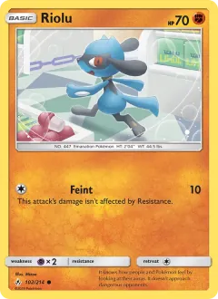 Riolu, Unbroken Bonds 102/214