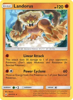 Landorus, Unbroken Bonds 103/214