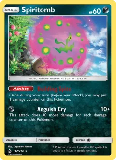 Spiritomb, Unbroken Bonds 112/214