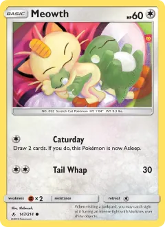 Meowth, Unbroken Bonds 147/214
