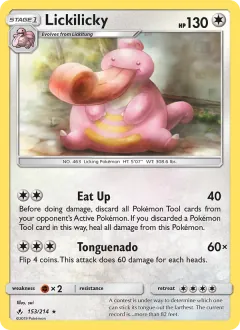 Lickilicky, Unbroken Bonds 153/214