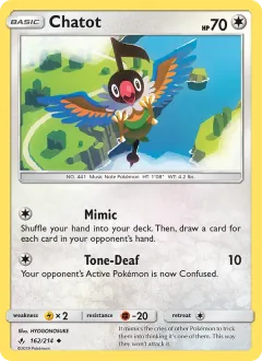 Chatot, Unbroken Bonds 162/214