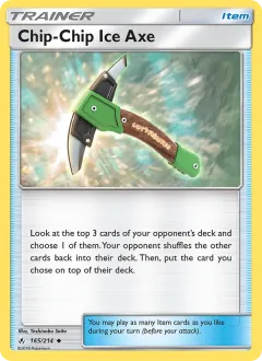 Chip-Chip Ice Axe, Unbroken Bonds 165/214