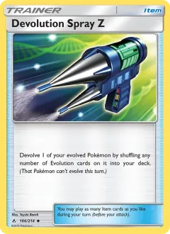 Devolution Spray Z, Unbroken Bonds 166/214