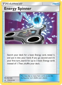 Energy Spinner, Unbroken Bonds 170/214
