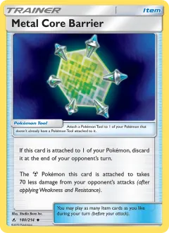 Metal Core Barrier, Unbroken Bonds 180/214