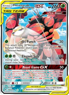 Pheromosa & Buzzwole GX, Unbroken Bonds 192/214