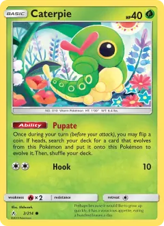 Caterpie, Unbroken Bonds 2/214