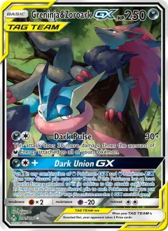 Greninja & Zoroark GX, Unbroken Bonds 201/214