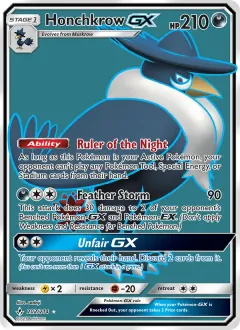 Honchkrow GX, Unbroken Bonds 202/214