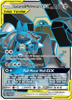 Lucario & Melmetal GX, Unbroken Bonds 203/214