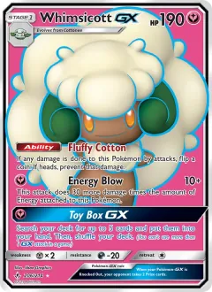 Whimsicott GX, Unbroken Bonds 206/214