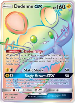Dedenne GX, Unbroken Bonds 219/214