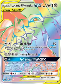 Lucario & Melmetal GX, Unbroken Bonds 224/214