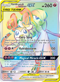 Gardevoir & Sylveon GX, Unbroken Bonds 225/214