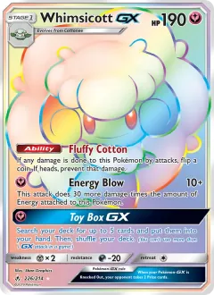 Whimsicott GX, Unbroken Bonds 226/214