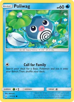 Poliwag, Unbroken Bonds 37/214