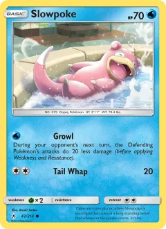 Slowpoke, Unbroken Bonds 42/214