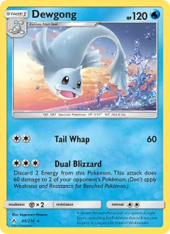 Dewgong, Unbroken Bonds 45/214