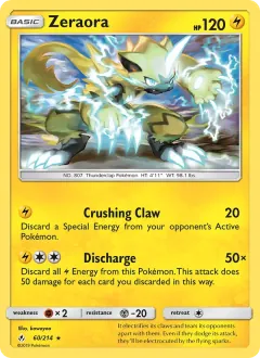 Zeraora, Unbroken Bonds 60/214