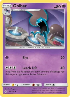 Golbat, Unbroken Bonds 65/214