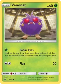 Venonat, Unbroken Bonds 9/214