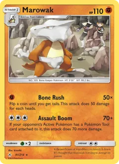 Marowak, Unbroken Bonds 91/214