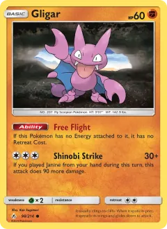 Gligar, Unbroken Bonds 98/214