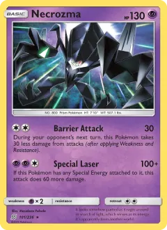Necrozma, Unified Minds 101/236