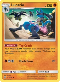 Lucario, Unified Minds 117/236